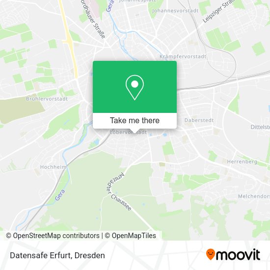 Карта Datensafe Erfurt