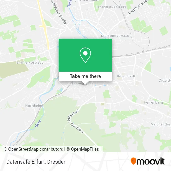 Карта Datensafe Erfurt