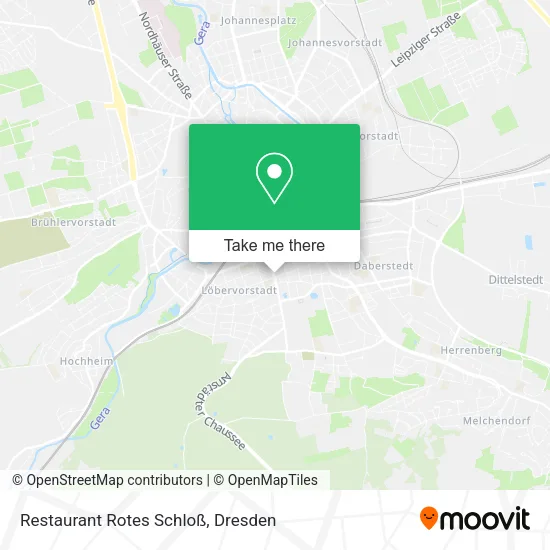 Карта Restaurant Rotes Schloß