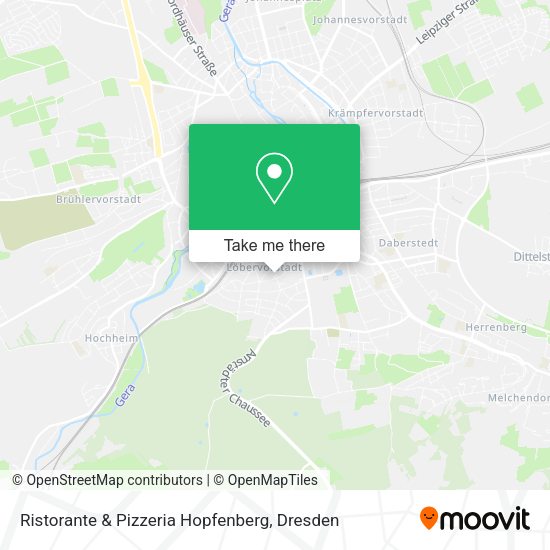 Карта Ristorante & Pizzeria Hopfenberg
