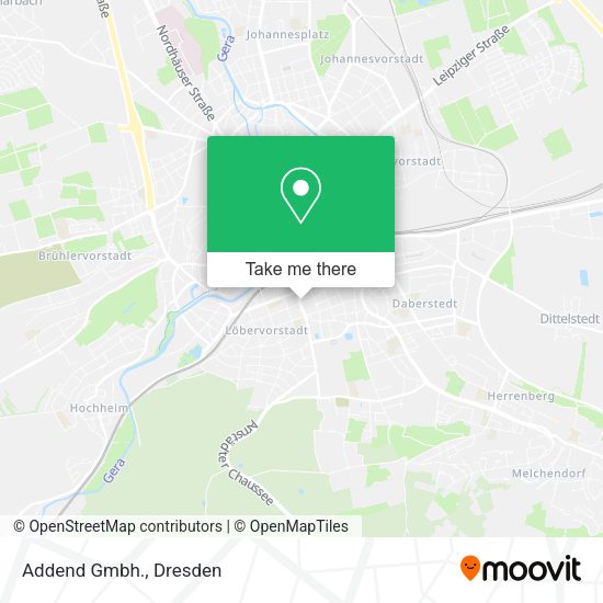 Карта Addend Gmbh.