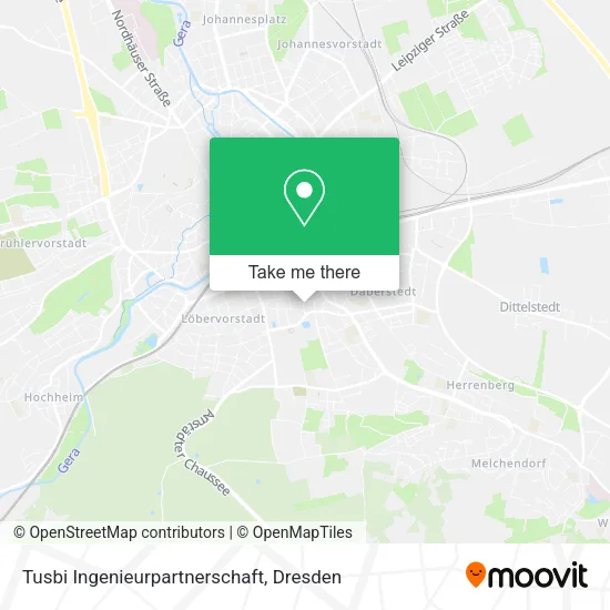 Карта Tusbi Ingenieurpartnerschaft