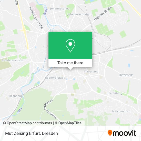 Карта Mut Zeising Erfurt