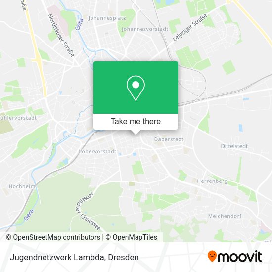 Карта Jugendnetzwerk Lambda
