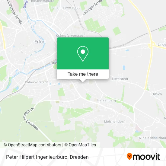 Peter Hilpert Ingenieurbüro map