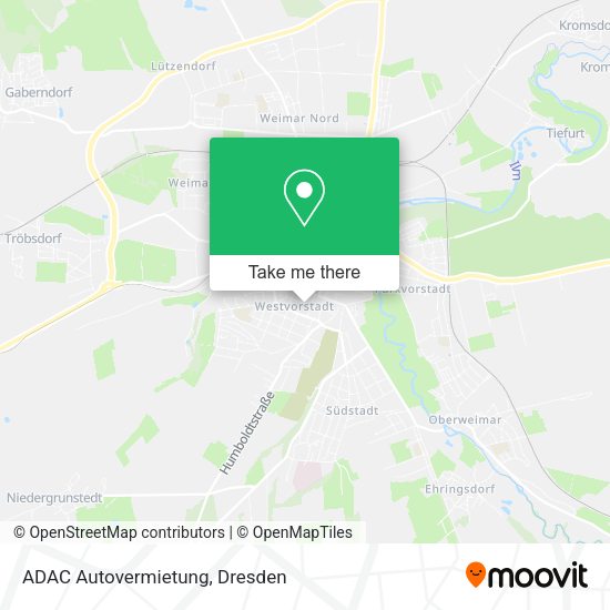 Карта ADAC Autovermietung
