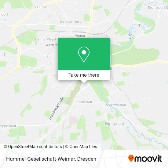 Карта Hummel-Gesellschaft-Weimar