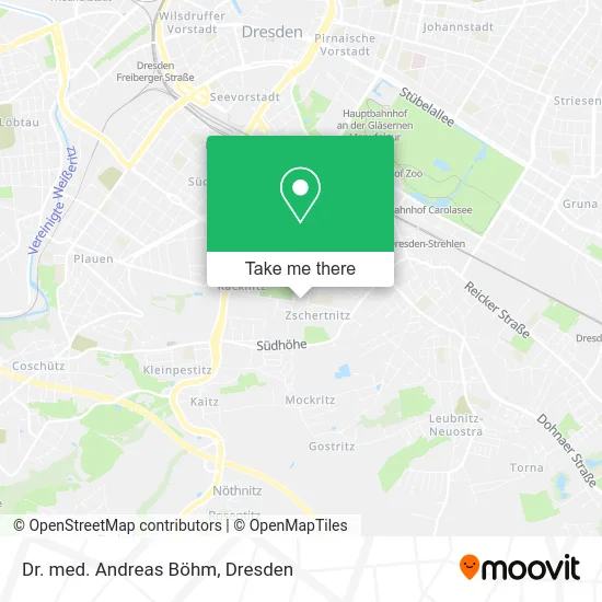 Карта Dr. med. Andreas Böhm
