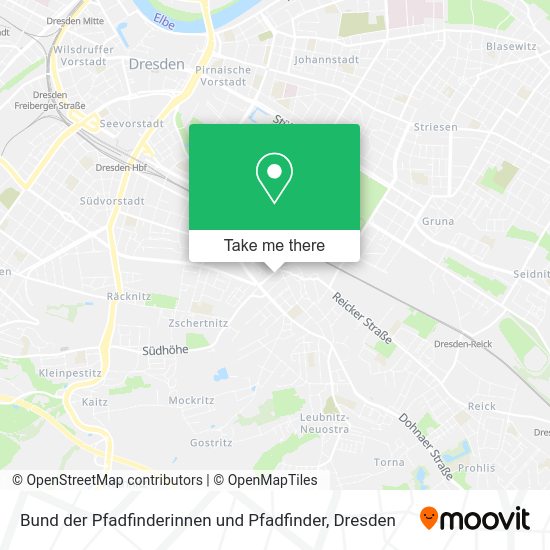 Bund der Pfadfinderinnen und Pfadfinder map