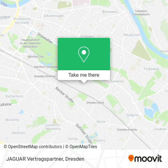 Карта JAGUAR Vertragspartner