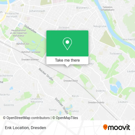Карта Enk Location
