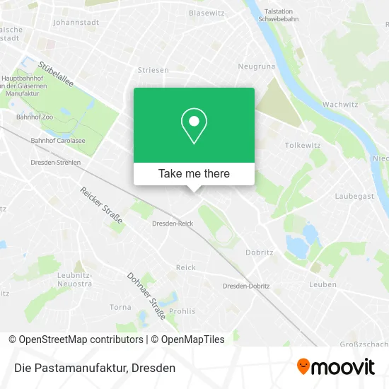 Карта Die Pastamanufaktur