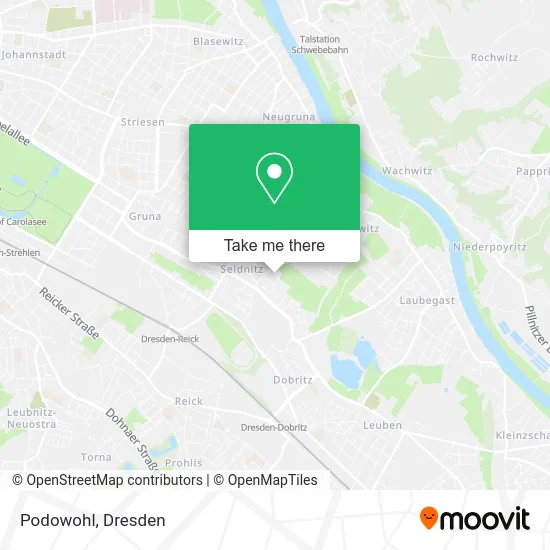 Карта Podowohl