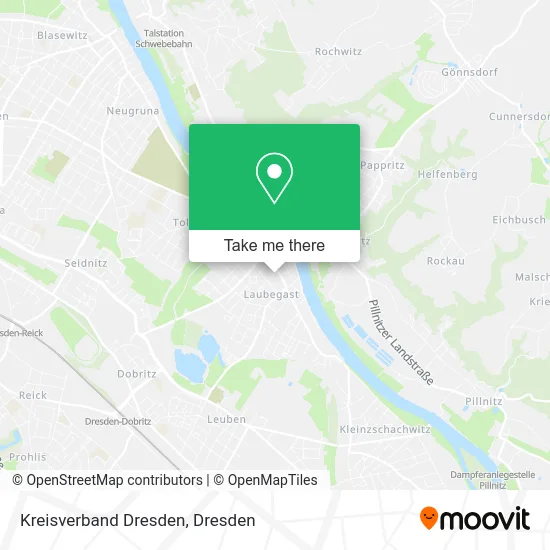 Карта Kreisverband Dresden