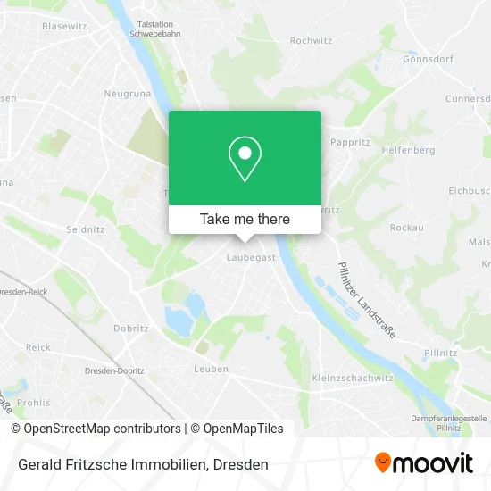 Карта Gerald Fritzsche Immobilien