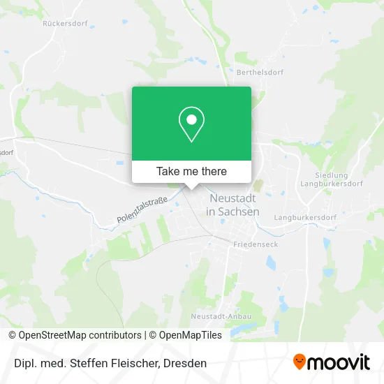 Карта Dipl. med. Steffen Fleischer
