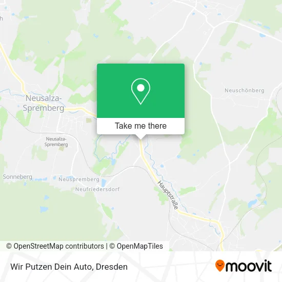 Карта Wir Putzen Dein Auto