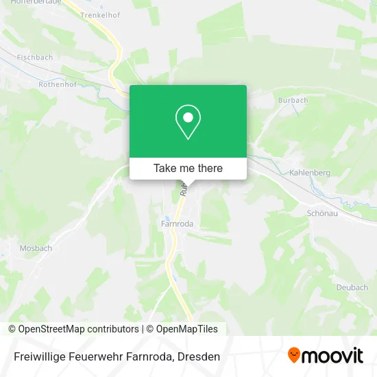 Карта Freiwillige Feuerwehr Farnroda