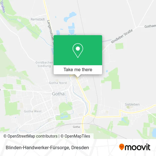 Карта Blinden-Handwerker-Fürsorge