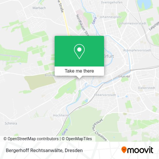 Карта Bergerhoff Rechtsanwälte