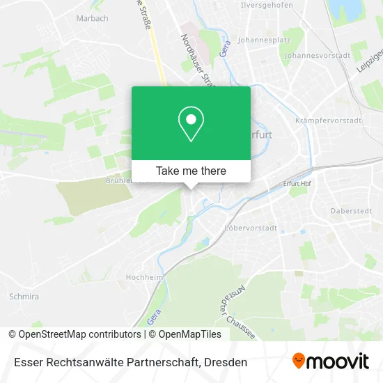 Карта Esser Rechtsanwälte Partnerschaft