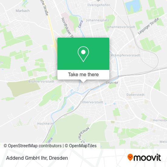 Карта Addend GmbH Ihr