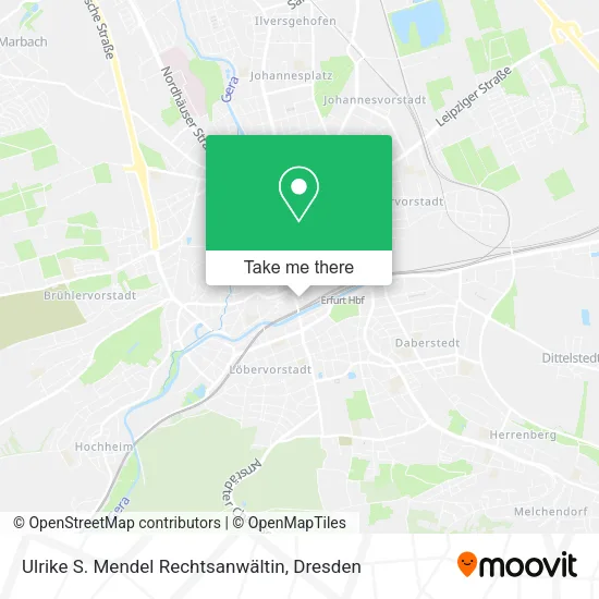 Ulrike S. Mendel Rechtsanwältin map