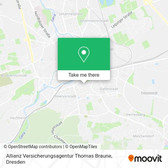 Карта Allianz Versicherungsagentur Thomas Braune