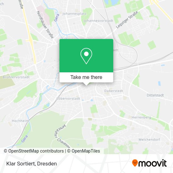 Карта Klar Sortiert