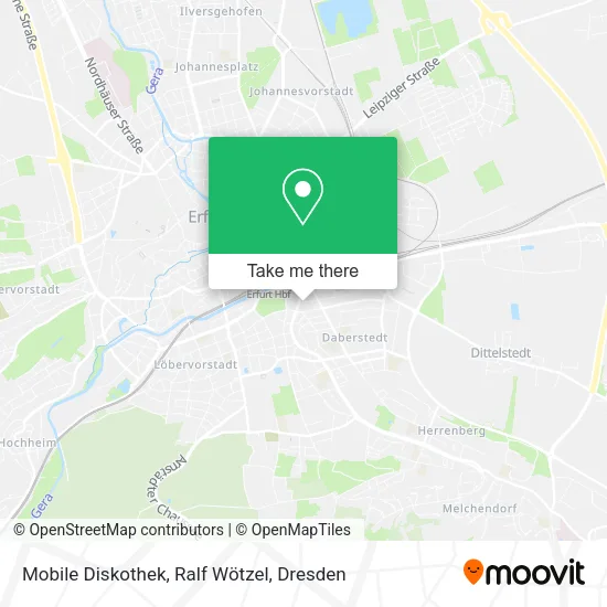Карта Mobile Diskothek, Ralf Wötzel