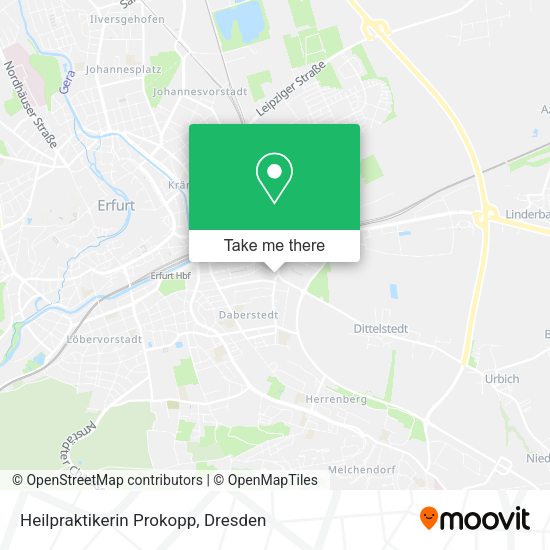 Карта Heilpraktikerin Prokopp
