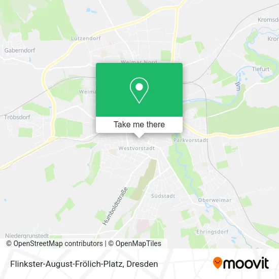 Карта Flinkster-August-Frölich-Platz