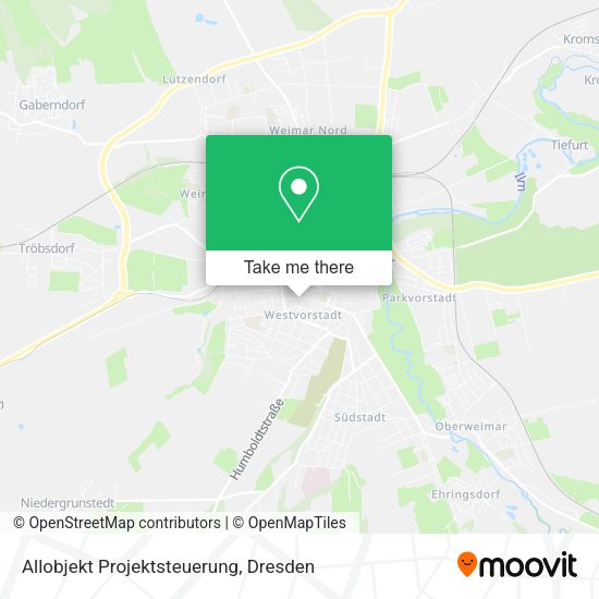 Карта Allobjekt Projektsteuerung