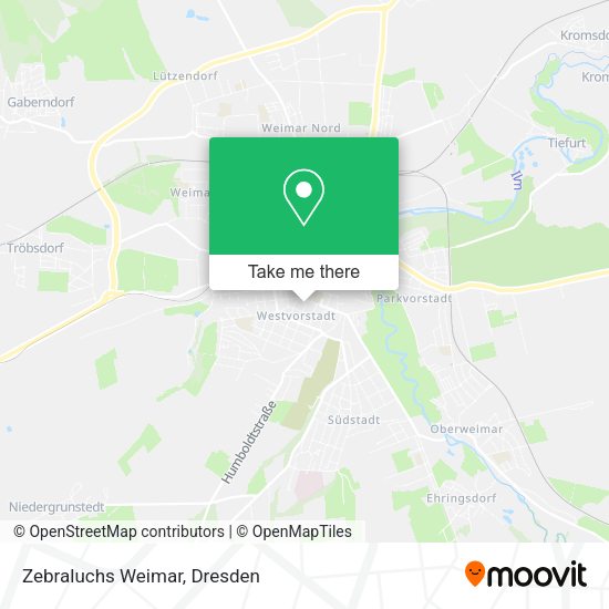 Карта Zebraluchs Weimar