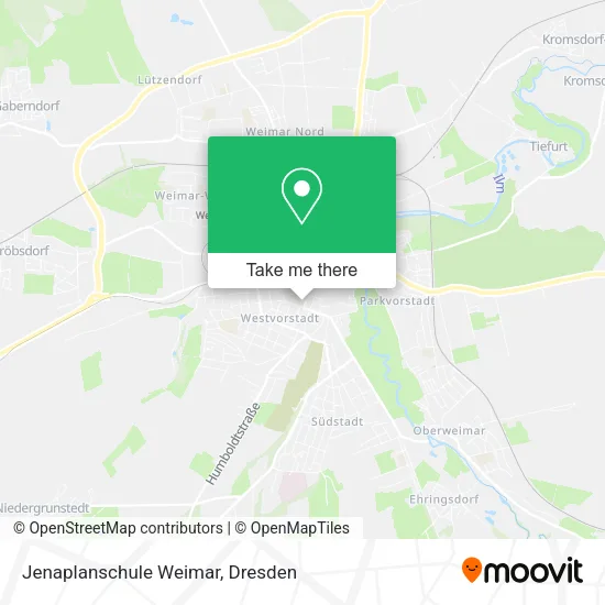 Карта Jenaplanschule Weimar