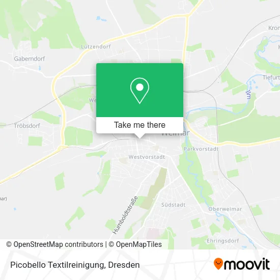 Карта Picobello Textilreinigung