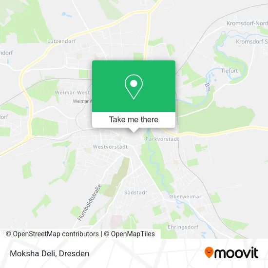 Карта Moksha Deli