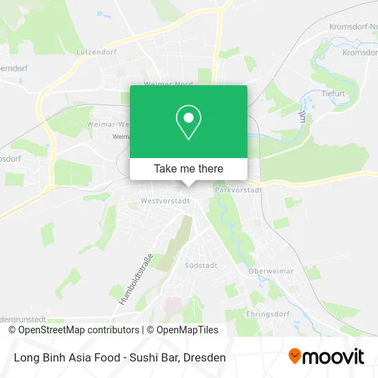 Long Binh Asia Food - Sushi Bar map