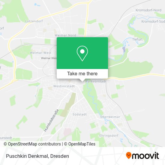 Карта Puschkin Denkmal