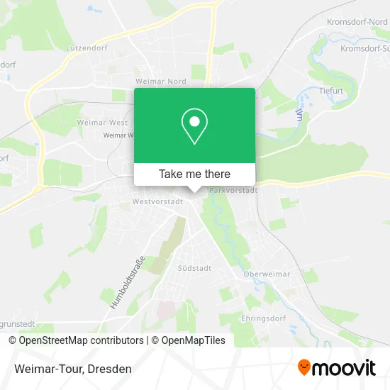 Карта Weimar-Tour