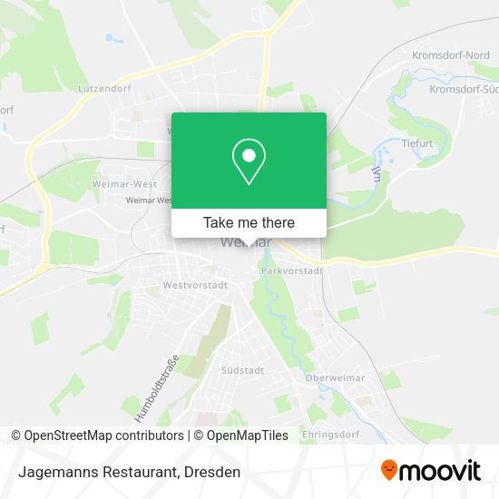 Карта Jagemanns Restaurant