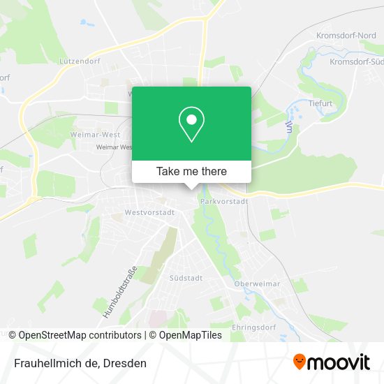 Карта Frauhellmich de