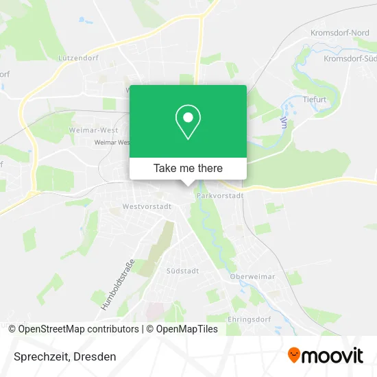 Карта Sprechzeit