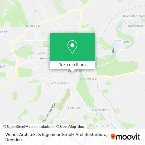 Карта Wendt Architekt & Ingenieur GmbH Architekturbüro