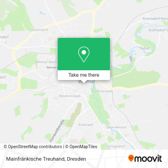 Карта Mainfränkische Treuhand