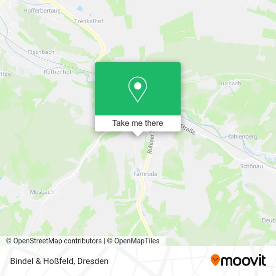 Карта Bindel & Hoßfeld