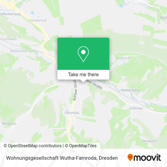 Карта Wohnungsgesellschaft Wutha-Farnroda