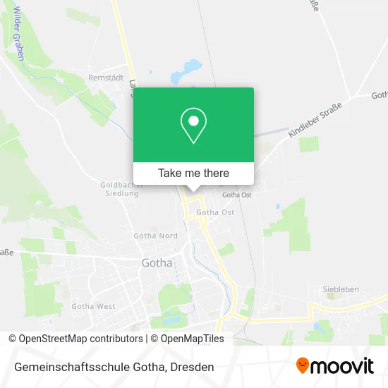 Карта Gemeinschaftsschule Gotha