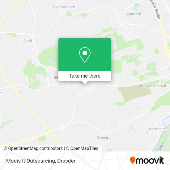 Карта Modis It Outsourcing