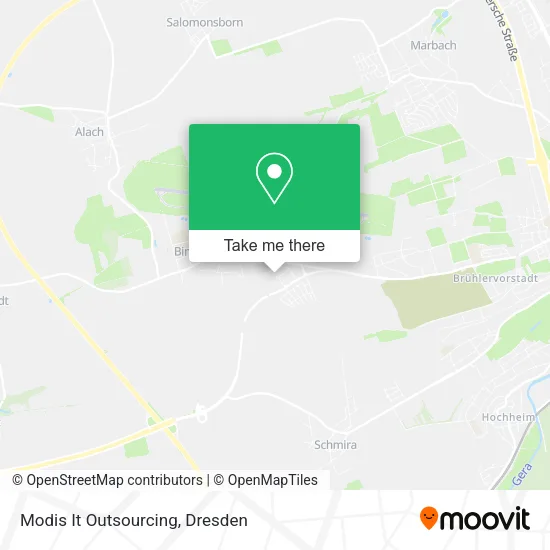 Карта Modis It Outsourcing